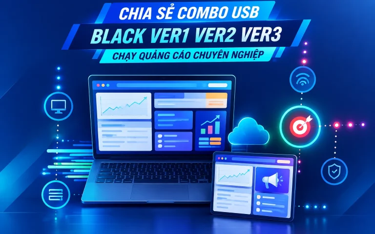 Combo USB Black Ver1 Ver2 Ver3 Chạy Quảng Cáo Chuyên Nghiệp