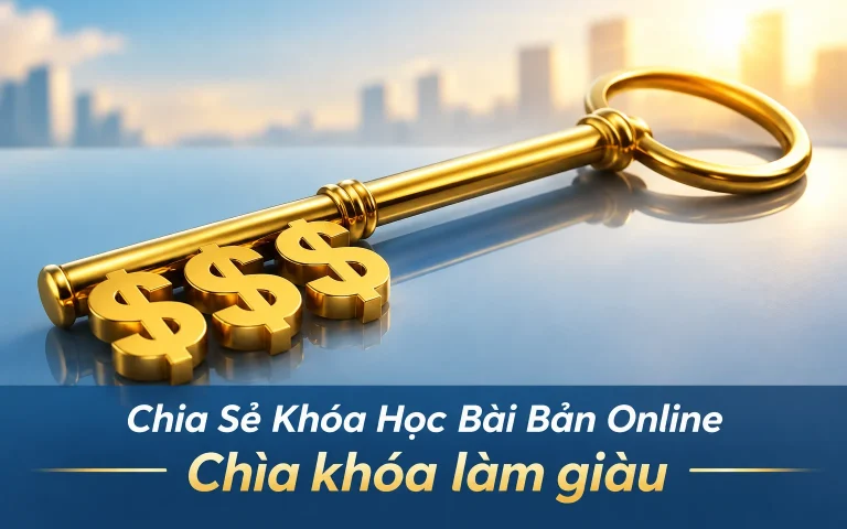 Khóa Học Bài Bản Online Chìa khóa làm giàu