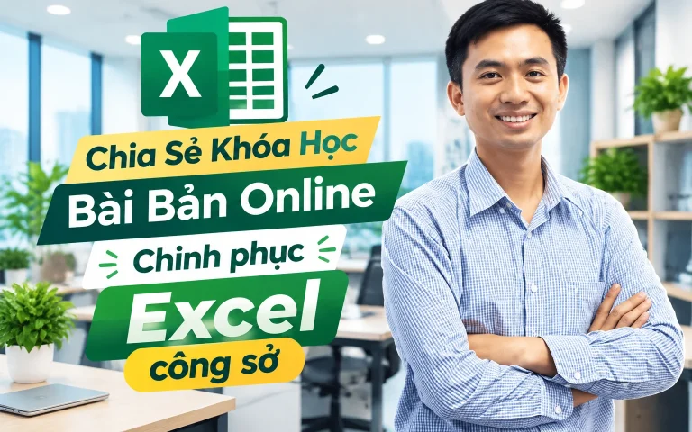 Khóa Học Bài Bản Online Chinh phục excel công sở
