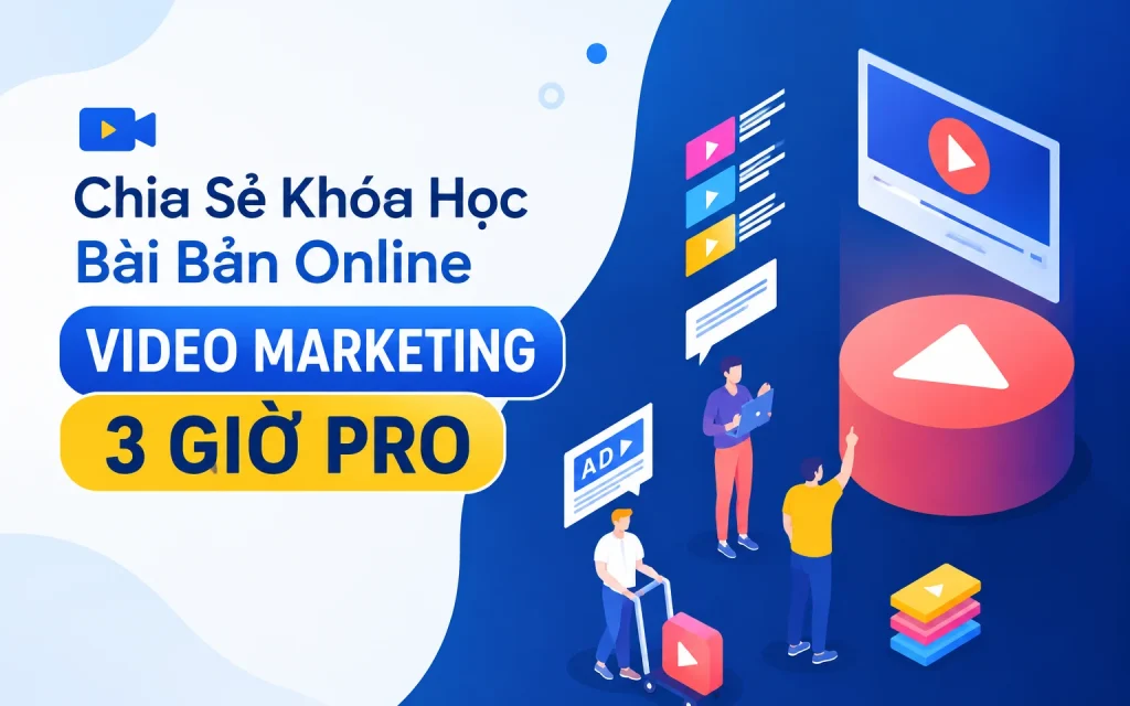 Khóa Học Bài Bản Online VIDEO MARKETING 3 GIỜ PRO