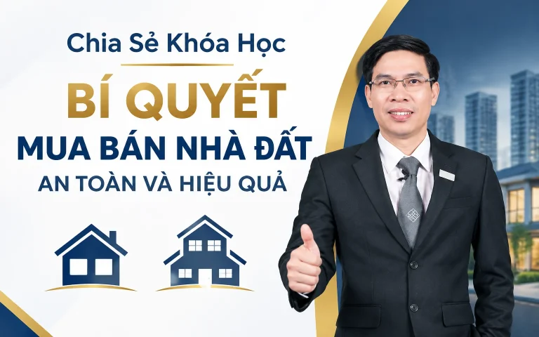 Khóa Học Bí quyết mua bán nhà đất an toàn và hiệu quả