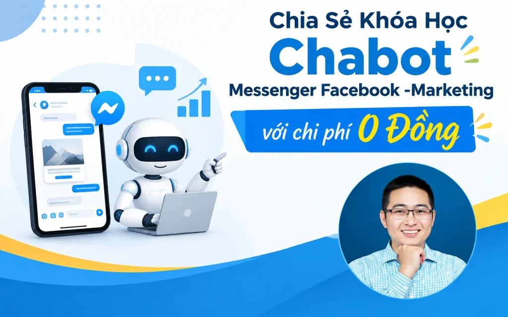 Khóa Học Chabot Messenger Facebook -Marketing với chi phí 0 Đồng