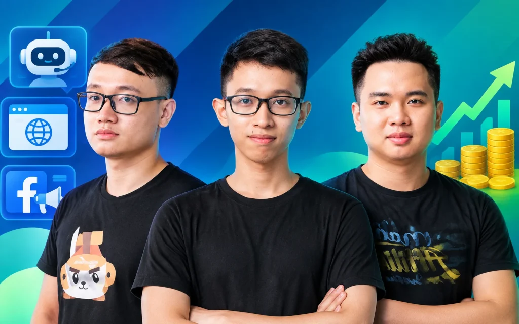 Khóa Học chuyên biệt cho việc tạo thu nhập với mô hình affiliate marketing ngách tài chính từ ngày mai. Sử dụng Chatbot, Website, Facebook Ads