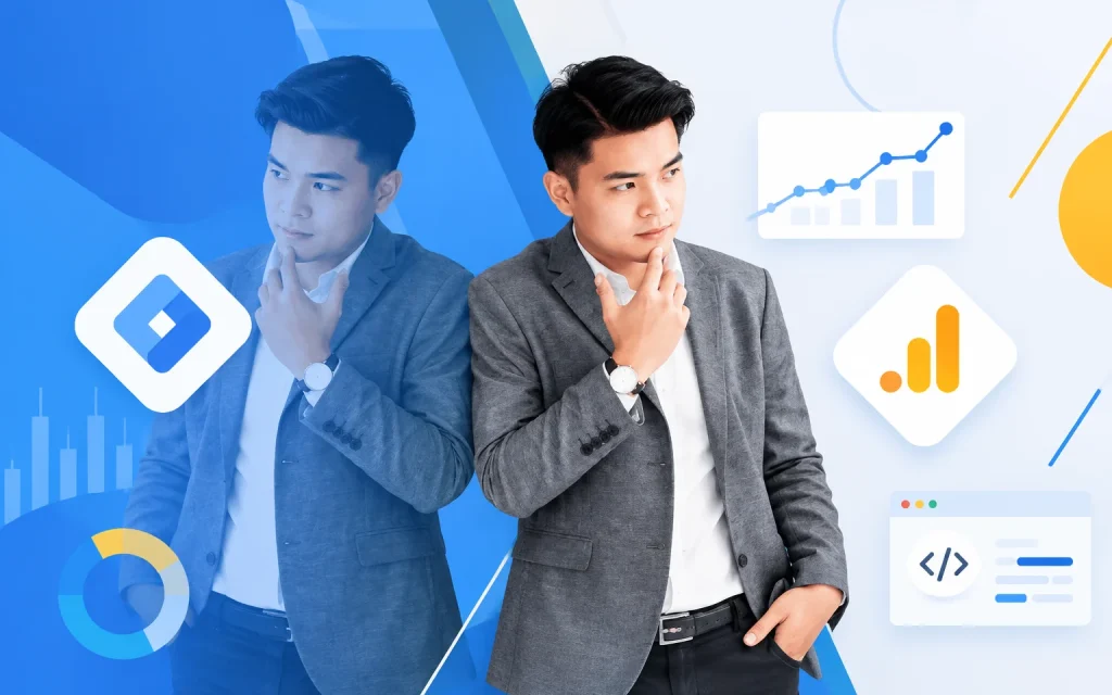 Khóa Học Google Tracking nâng cao – Khai thác Google Tag Manager, làm chủ từng bước cài đặt, theo dõi, đo lường và tối ưu nguồn data giá trị từ website của bạn