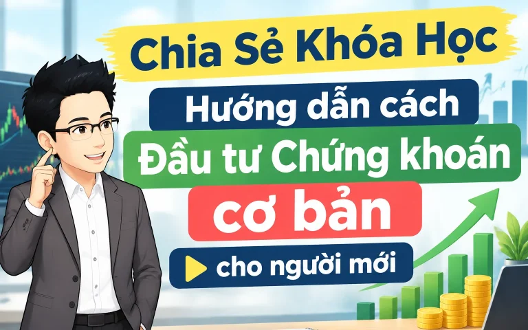 Khóa Học Hướng dẫn cách Đầu tư Chứng khoán cơ bản cho người mới