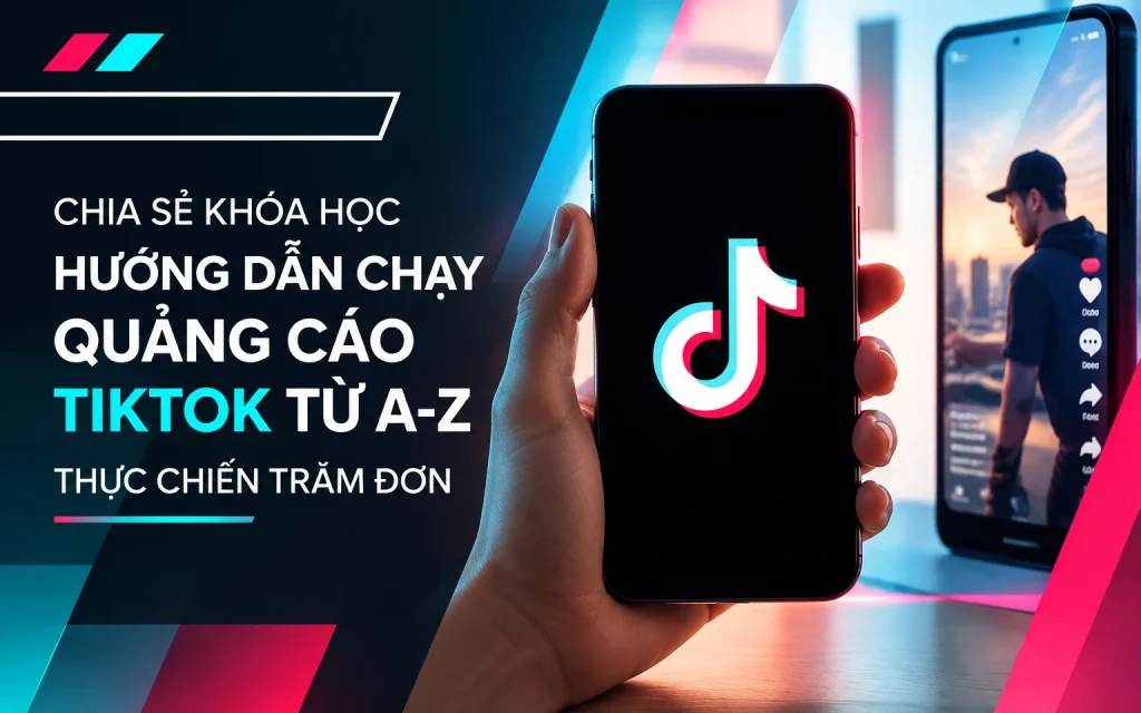 Khóa Học Hướng dẫn chạy quảng cáo Tiktok từ A-Z thực chiến trăm đơn