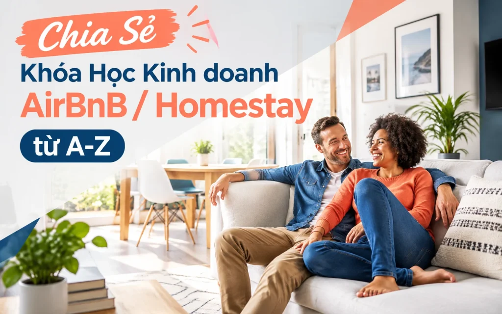 Khóa Học Kinh doanh AirBnB / Homestay từ A-Z
