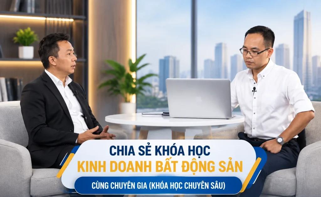 Khóa Học Kinh doanh bất động sản cùng chuyên gia (Khóa học chuyên sâu)