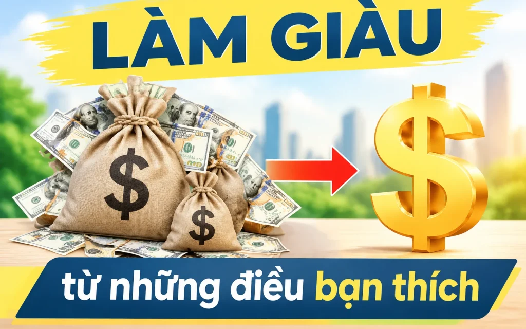 Khóa Học Làm giàu từ những điều bạn thích