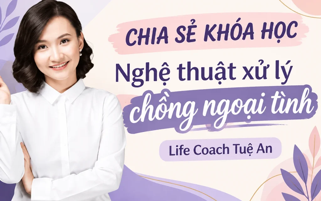 Khóa Học Nghệ thuật xử lý chồng ngoại tình – Life Coach Tuệ An