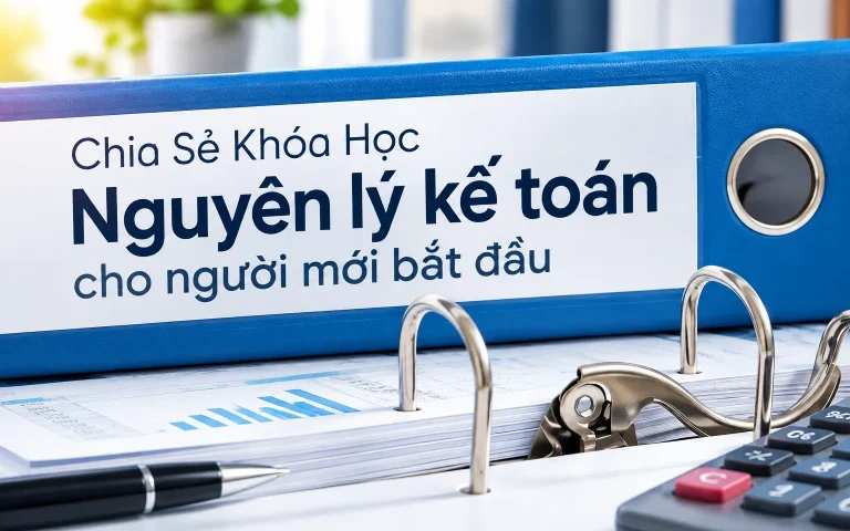 Khóa Học Nguyên lý kế toán cho người mới bắt đầu