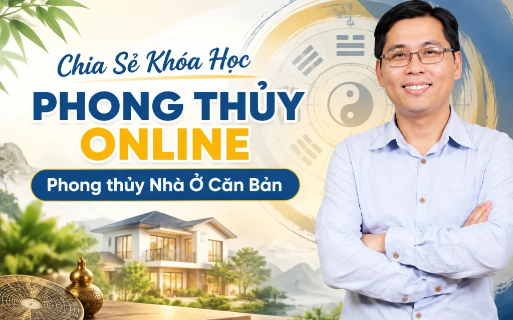 Khóa Học phong thủy online – Phong thủy Nhà Ở Căn Bản