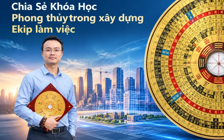 Khóa Học Phong thủy trong xây dựng Ekip làm việc