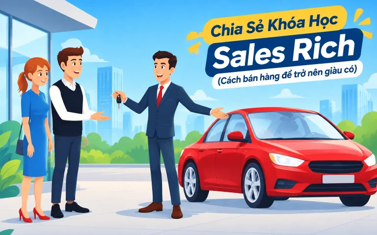 Khóa Học Sales Rich (Cách bán hàng để trở nên giàu có)