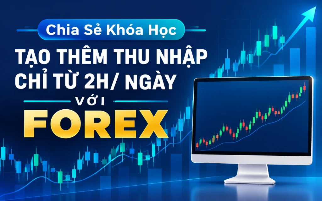Khóa Học Tạo thêm thu nhập chỉ từ 2h/ ngày với Forex