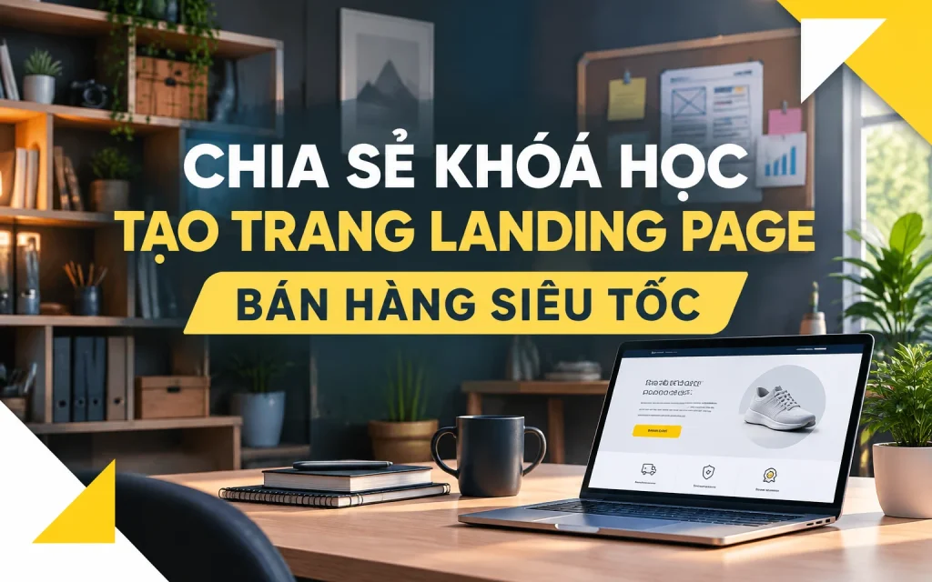 Khóa Học Tạo trang landing page bán hàng siêu tốc