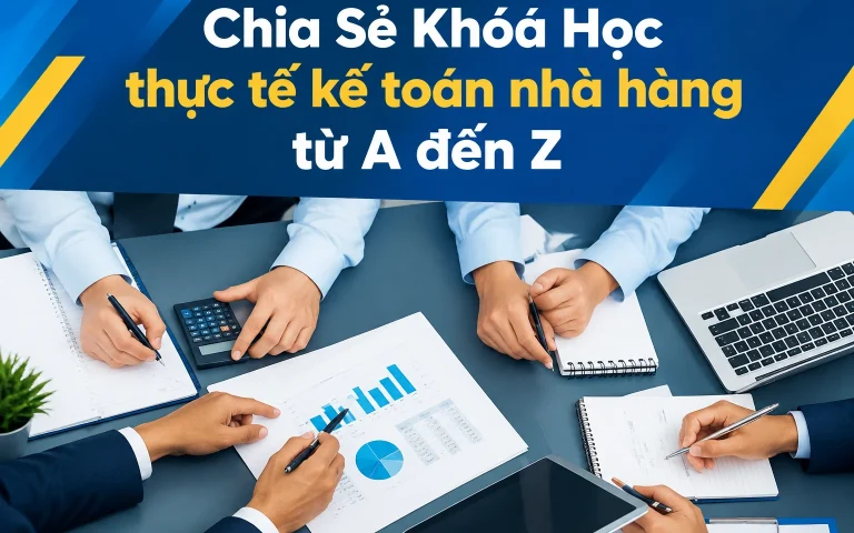 Khóa Học thực tế kế toán nhà hàng từ A đến Z