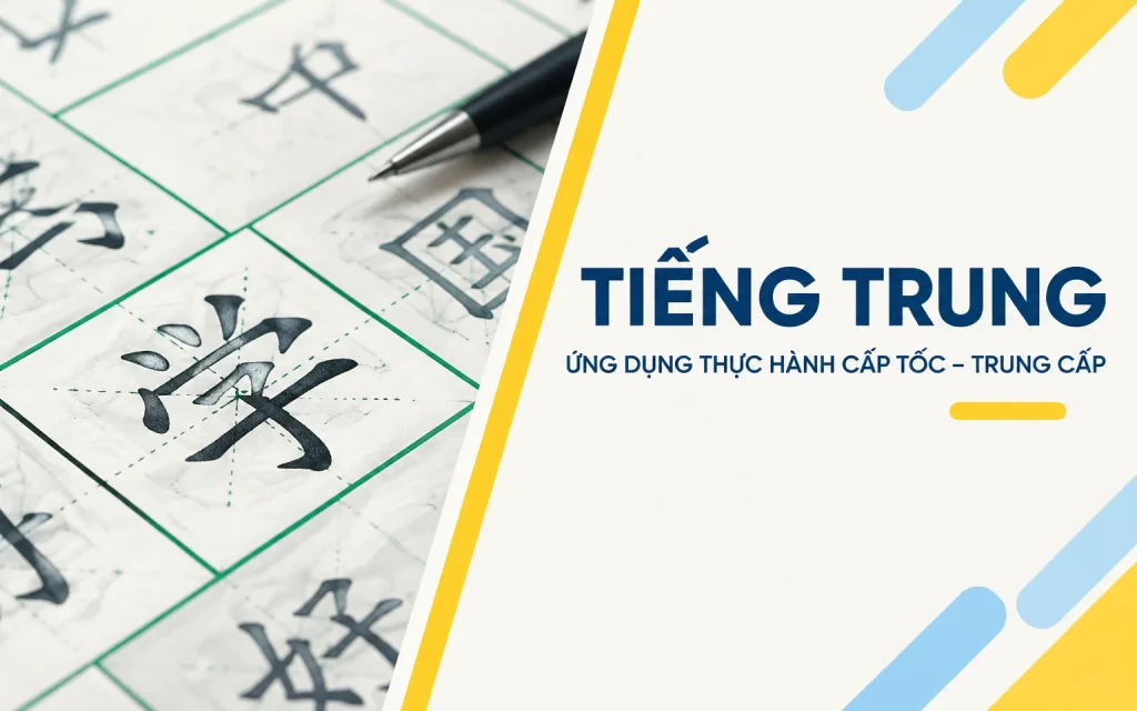 Share Khóa học Tiếng Trung ứng dụng thực hành cấp tốc - Trung cấp Khóa học Tiếng Trung ứng dụng thực hành cấp tốc - Trung cấp