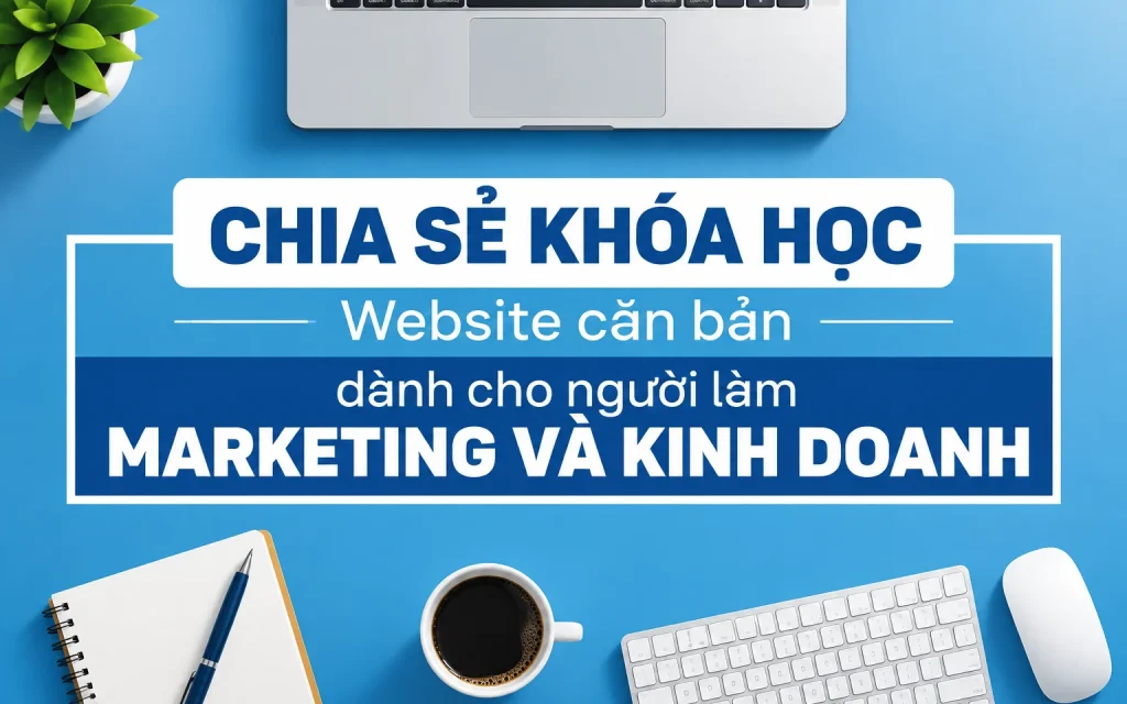 Khóa Học Website căn bản dành cho người làm Marketing và Kinh doanh