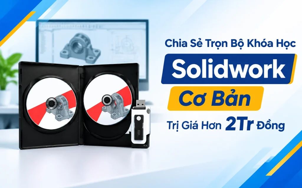 Trọn Bộ Khóa Học Solidwork Cơ Bản Trị Giá Hơn 2Tr Đồng