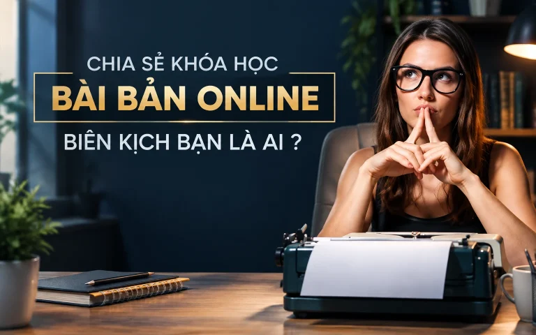 Khóa Học Bài Bản Online Biên kịch bạn là ai
