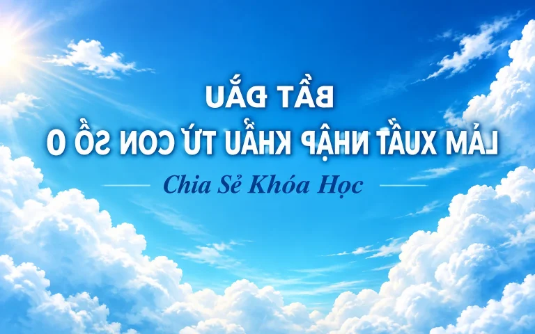 Khóa Học Bắt đầu làm xuất nhập khẩu từ con số 0