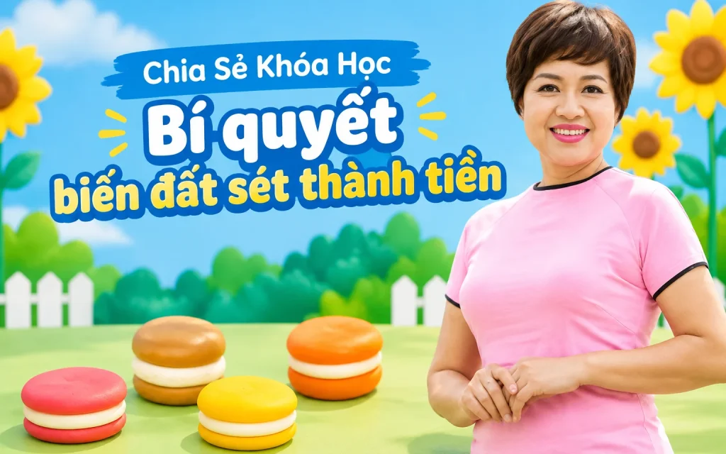 Khóa Học Bí quyết biến đất sét thành tiền