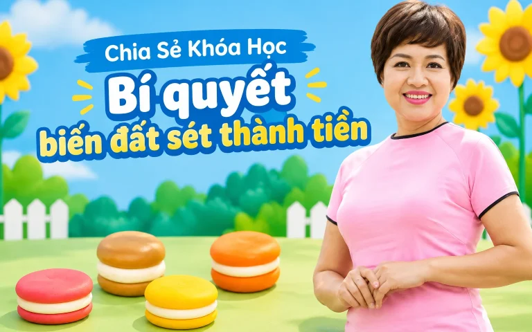 Khóa Học Bí quyết biến đất sét thành tiền