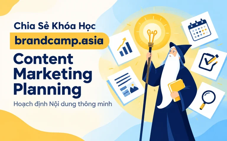 Khóa Học brandcamp.asia – Content Marketing Planning: Hoạch định Nội dung thông minh