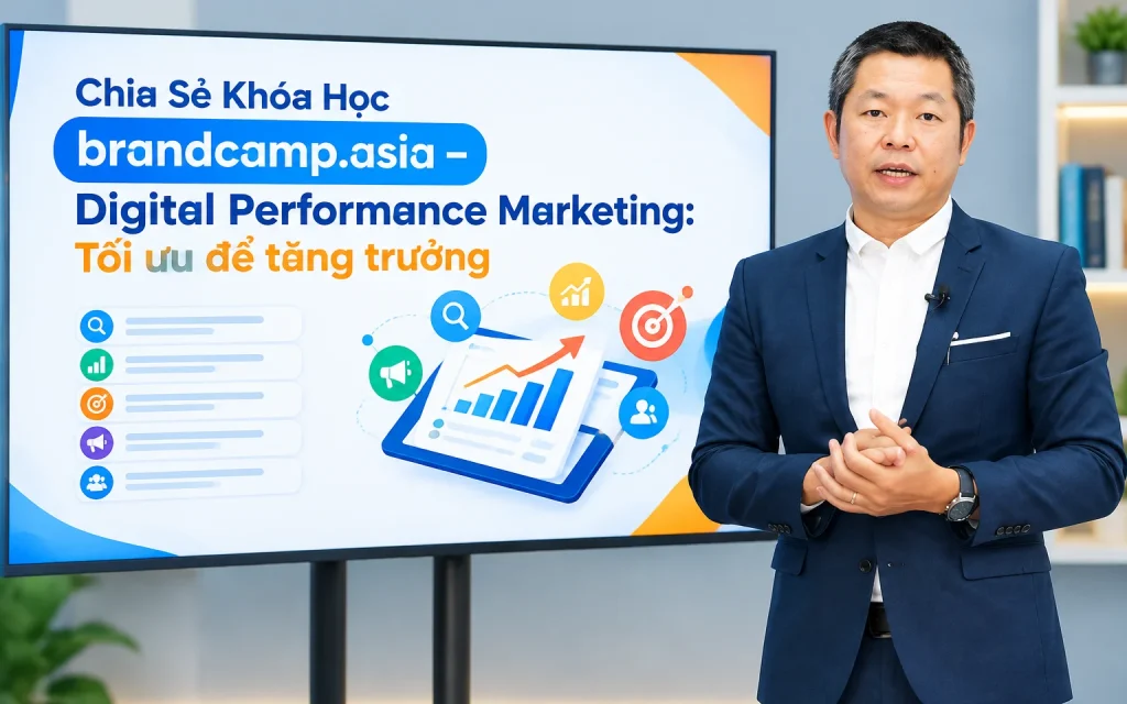 Khóa Học brandcamp.asia – Digital Performance Marketing: Tối ưu để tăng trưởng