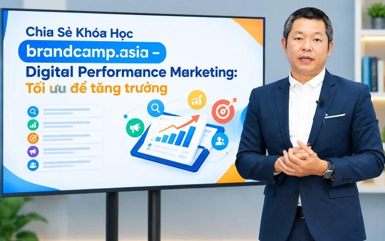 Khóa Học brandcamp.asia – Digital Performance Marketing: Tối ưu để tăng trưởng