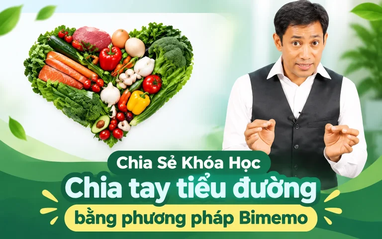 Khóa Học Chia tay tiểu đường bằng phương pháp Bimemo