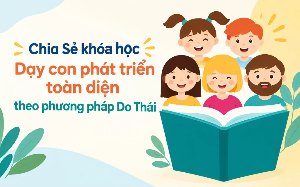khóa học Dạy con phát triển toàn diện theo phương pháp Do Thái