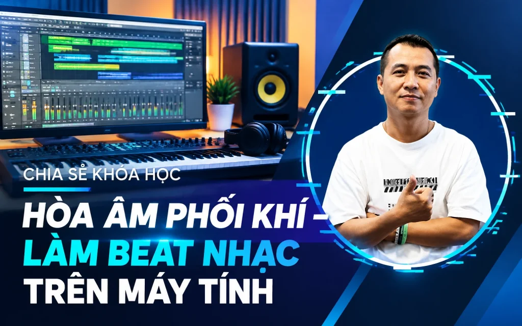 Khóa Học Hòa âm phối khí – làm beat nhạc trên máy tính