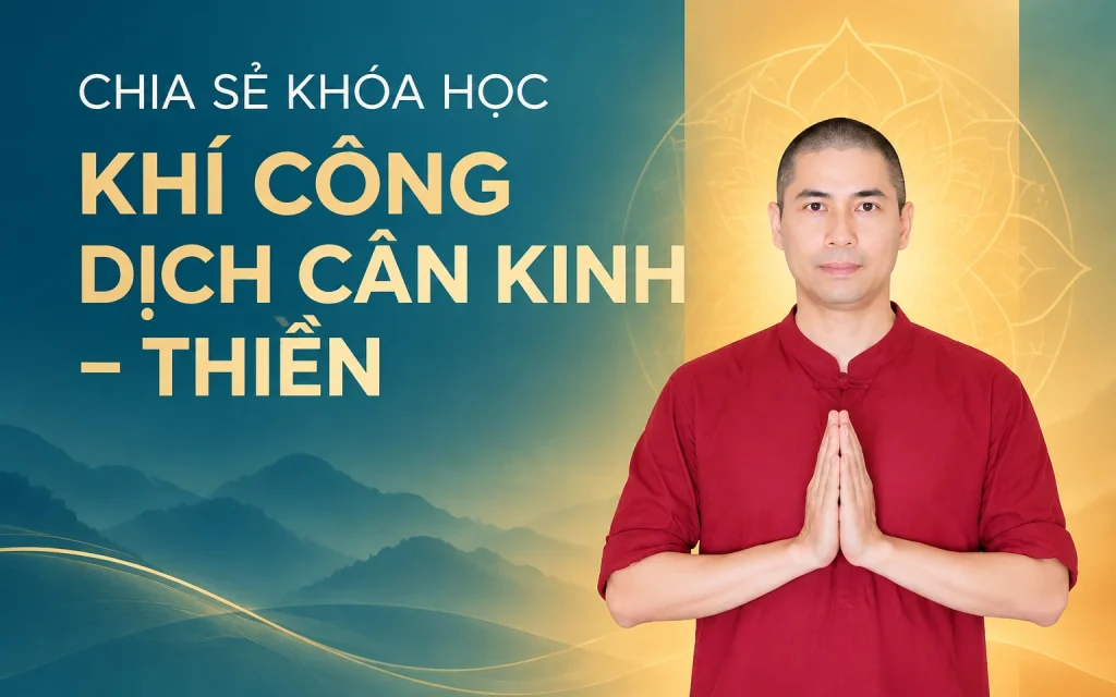 Khóa Học Khí Công Dịch Cân Kinh – Thiền