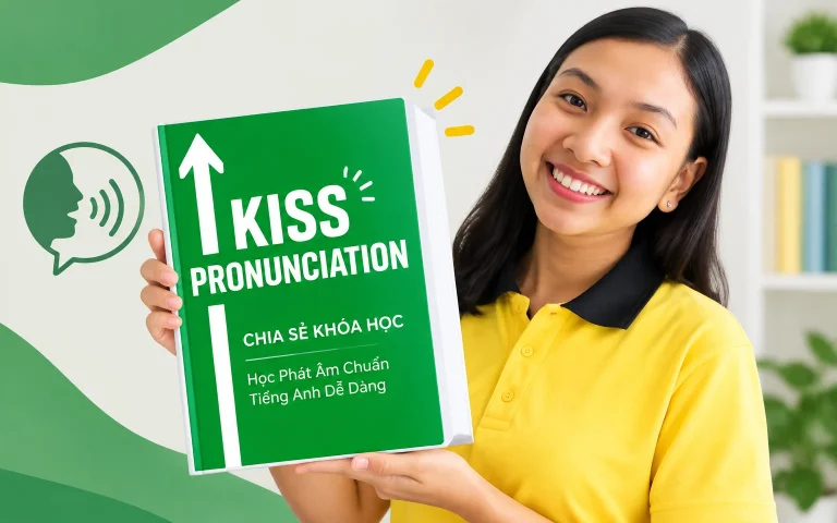 Khóa Học Kiss English KISS PRONUNCIATION – Học Phát Âm Chuẩn Tiếng Anh Dễ Dàng