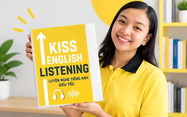 Khóa Học KISS ENGLISH LISTENING – LUYỆN NGHE TIẾNG ANH SIÊU TỐC