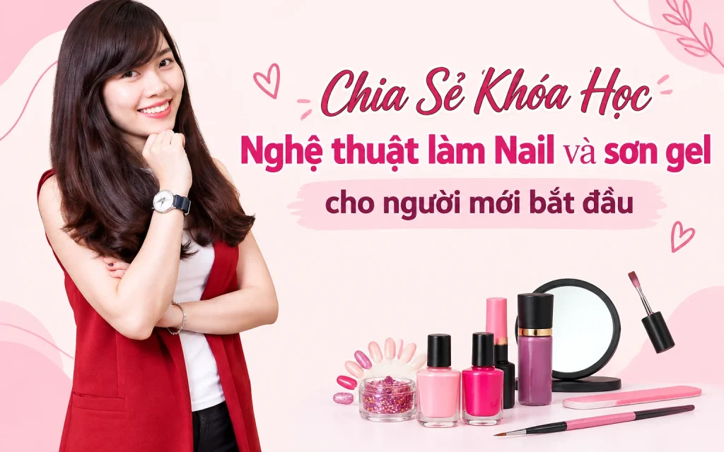 Khóa Học Nghệ thuật làm Nail và sơn gel cho người mới bắt đầu