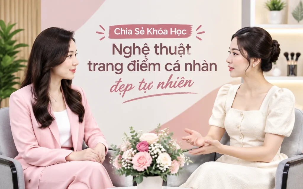 Khóa Học Nghệ thuật trang điểm cá nhân đẹp tự nhiên
