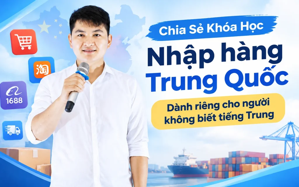 Khóa Học nhập hàng Trung Quốc dành riêng cho người không biết tiếng Trung