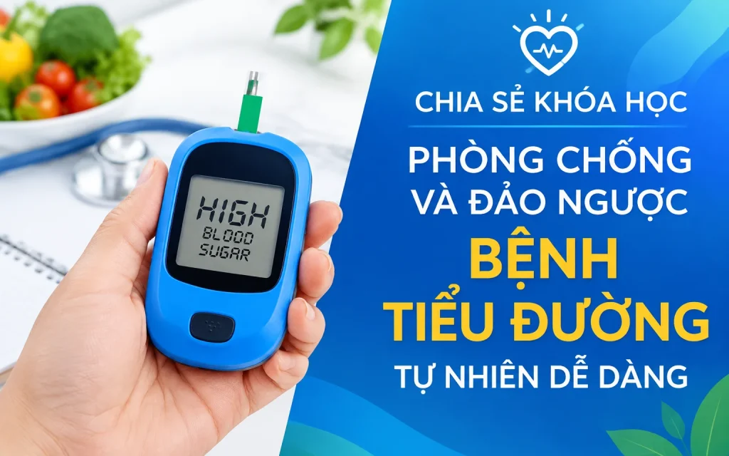 Khóa Học Phòng chống và đảo ngược bệnh tiểu đường tự nhiên dễ dàng