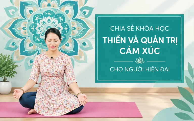 Khóa Học Thiền và quản trị cảm xúc cho người hiện đại