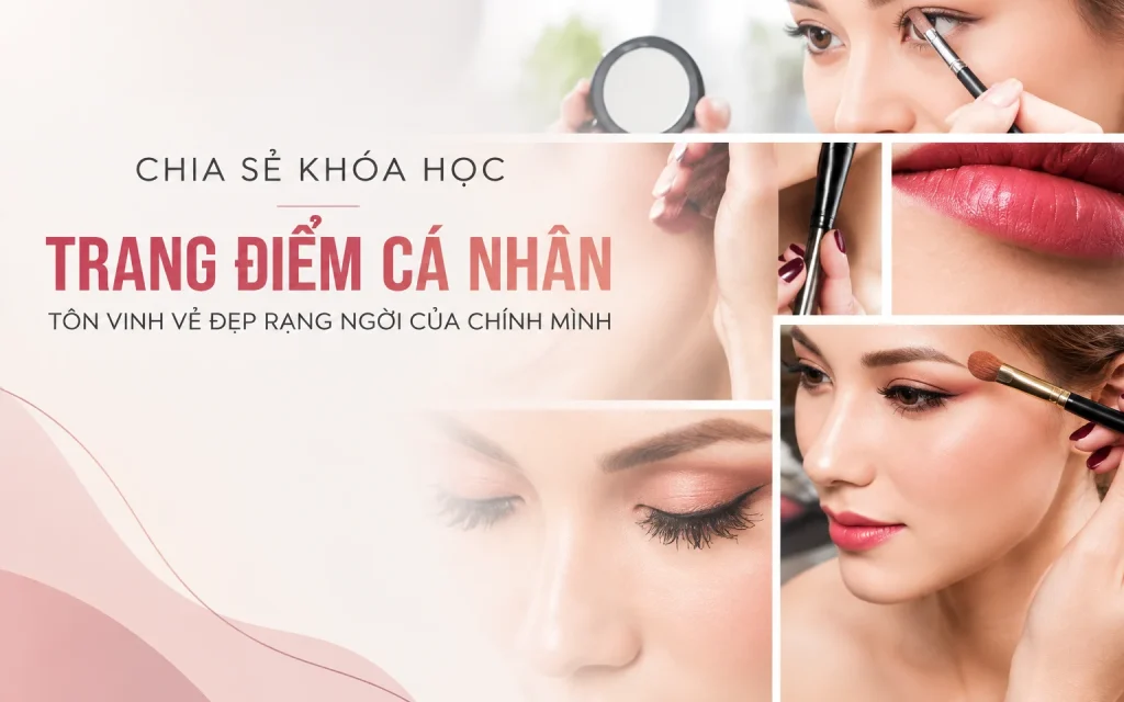 Khóa Học Trang điểm cá nhân – Tôn vinh vẻ đẹp rạng ngời của chính mình