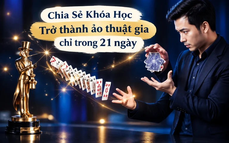 Khóa Học Trở thành ảo thuật gia chỉ trong 21 ngày