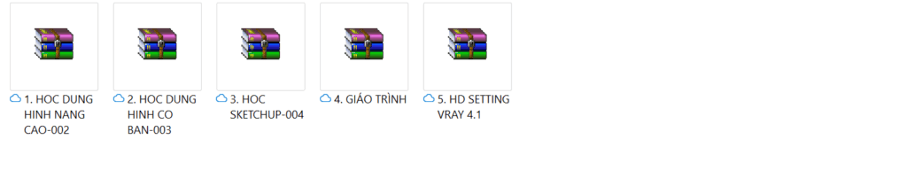 Bộ Thư Viện Sketchup 100G Đầy Đủ Mọi Thứ