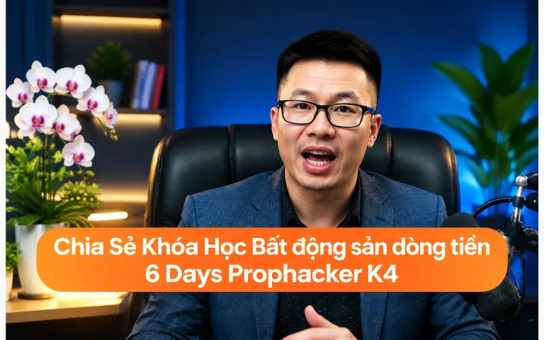 Khóa Học Bất động sản dòng tiền 6 Days Prophacker K4