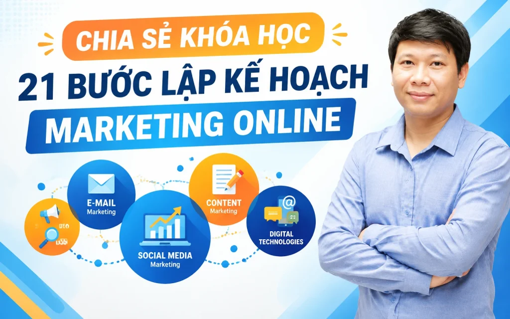 Khóa Học Bizuni 21 bước lập kế hoạch Marketing Online