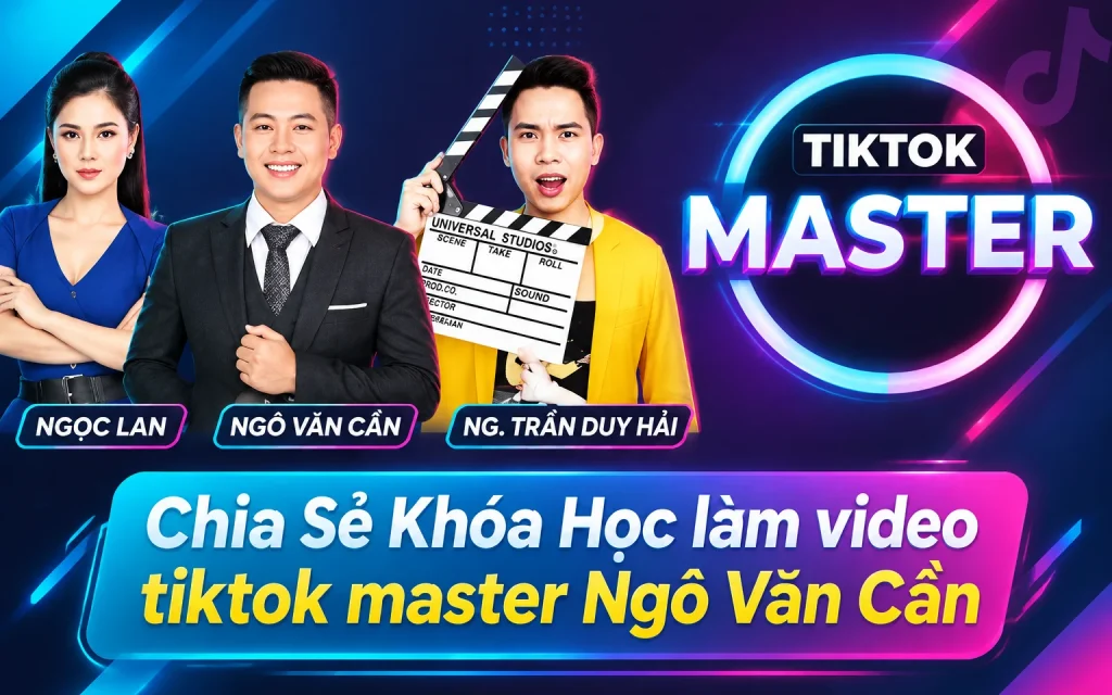 Share Khóa học làm video tiktok master Ngô Văn Cần