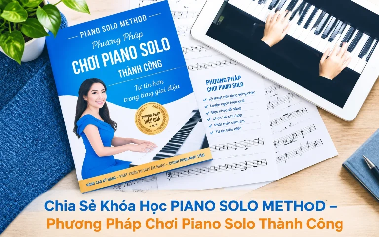 Khóa Học PIANO SOLO METHOD – Phương Pháp Chơi Piano Solo Thành Công