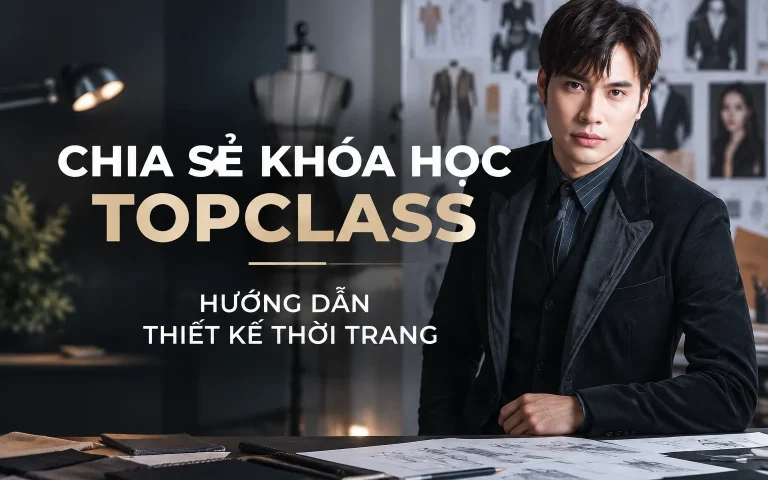 Khóa Học Topclass Hướng dẫn thiết kế thời trang